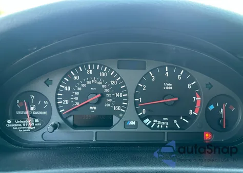 1998 BMW M3 Automatic from USA, damaged, VIN WBSBK0333WEC39722